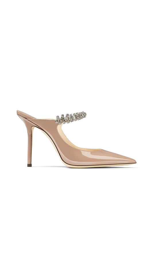 Bing 100 Patent Leather Mule - Ballet Pink