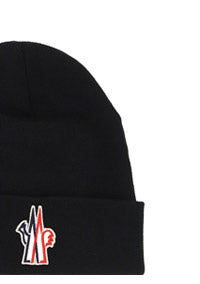 Pure Wool Beanie - Black