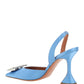 Begum Satin Slingback - Baby Blue