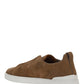 Suede Triple Stitch™ Low Top Sneakers - Tobacco