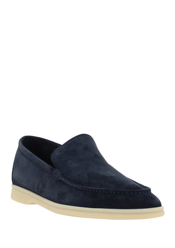 Summer Walk Moccasin - Navy