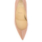 Kate Patent Pump - Nude