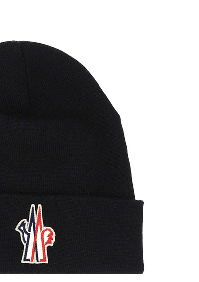 Pure Wool Beanie - Black