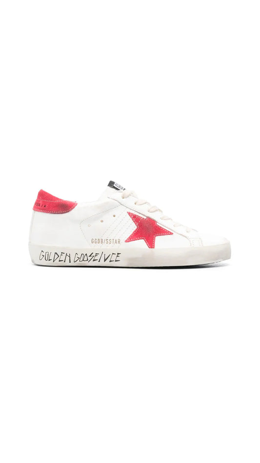 Superstar Sneakers - White/Red