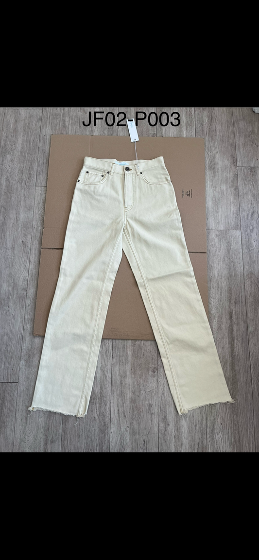 Relaxed Jeans - Cream