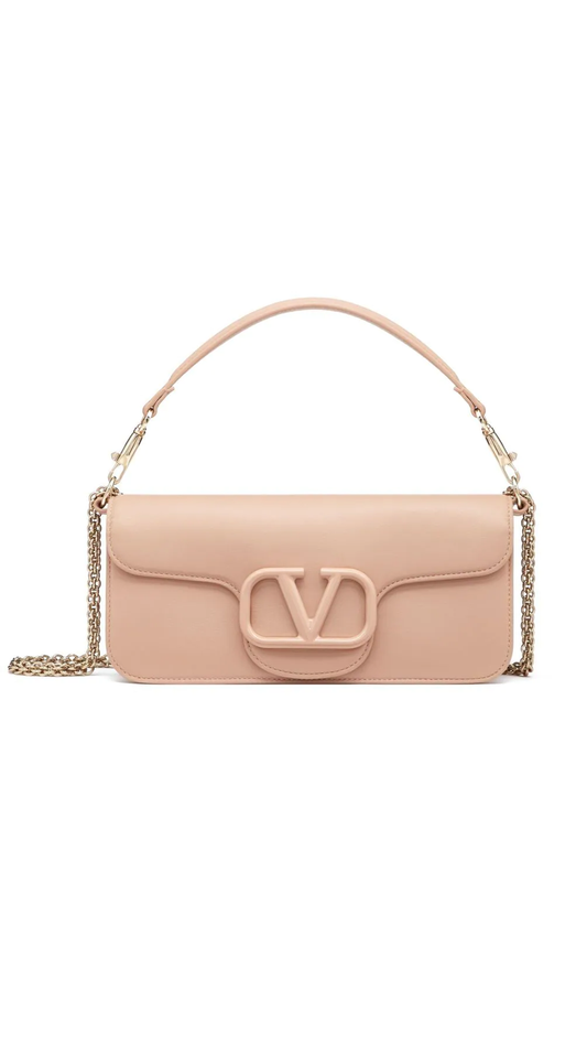 Vlogo Signature Top Shoulder Bag - Pink