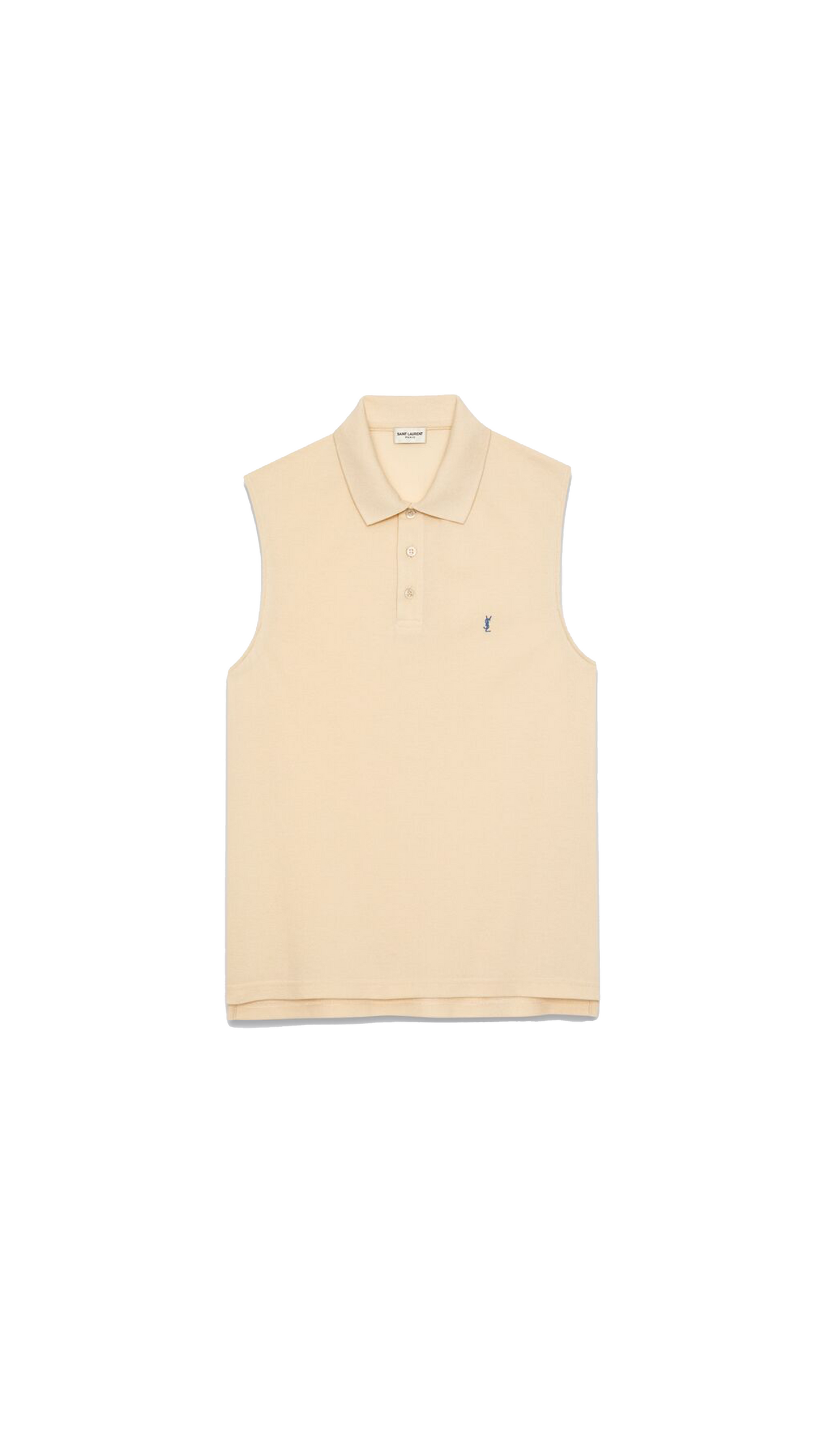 Cassandre Polo Tank - Yellow