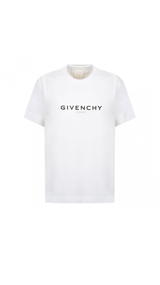 Givenchy Reverse T-shirt In Cotton - White