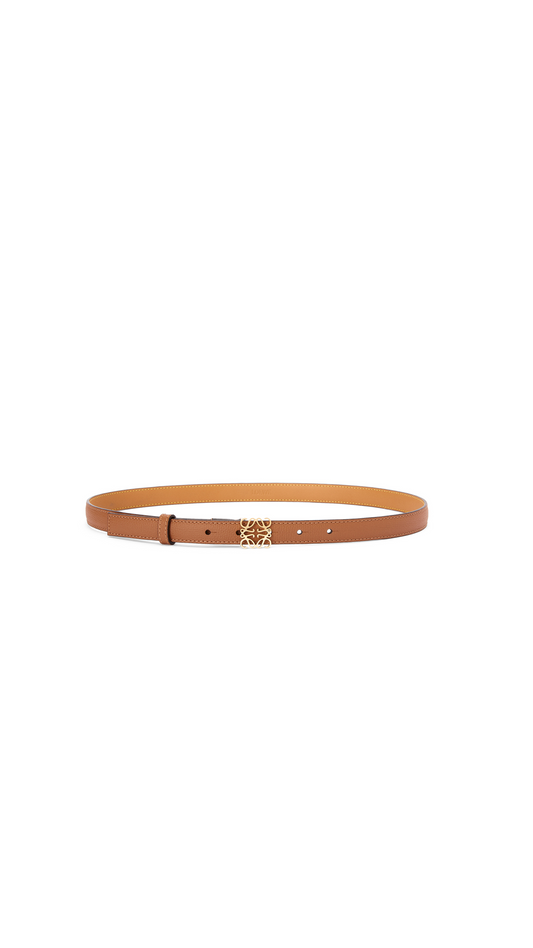 Anagram Belt- Tan \ Gold