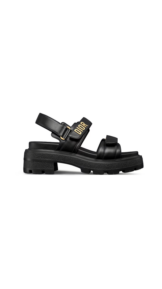 Dioract Platform Sandal - Black