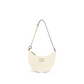 Vlogo Signature Mini Hobo Bag in Woven Raffia - Natural