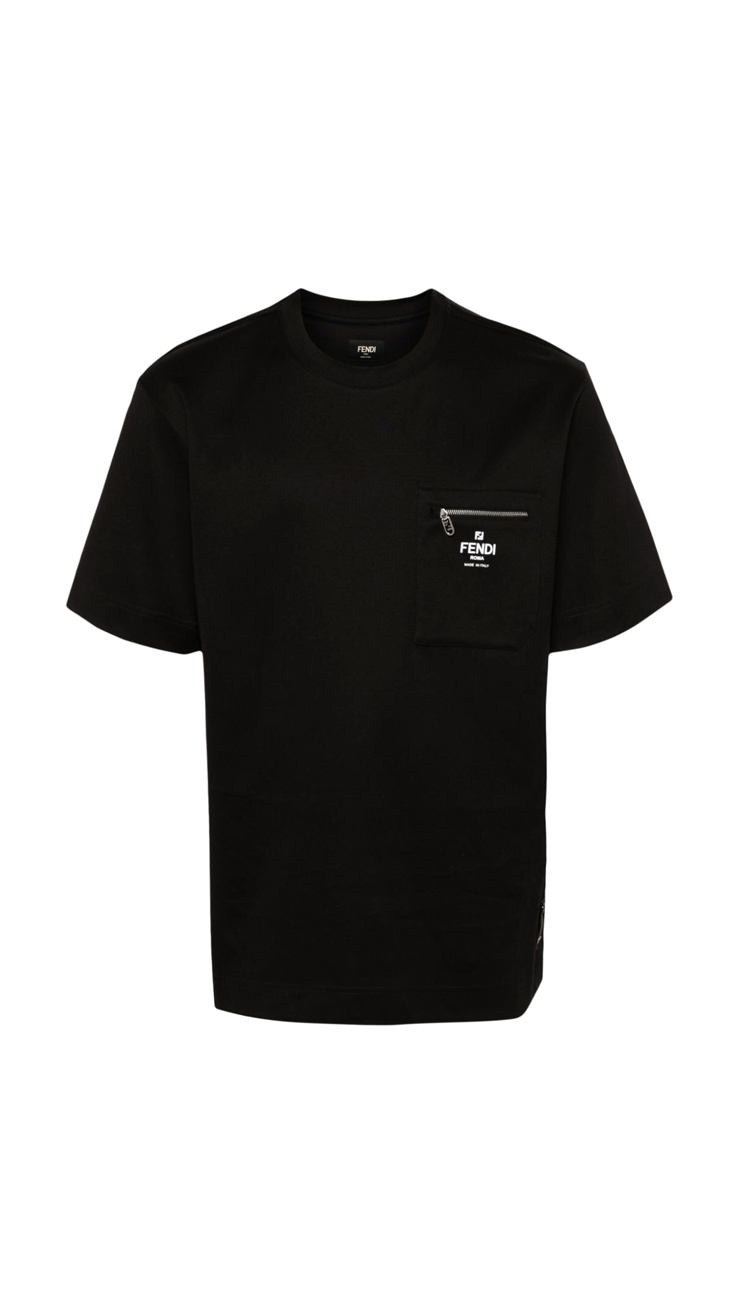 Fendi Cotton T-Shirt - Black
