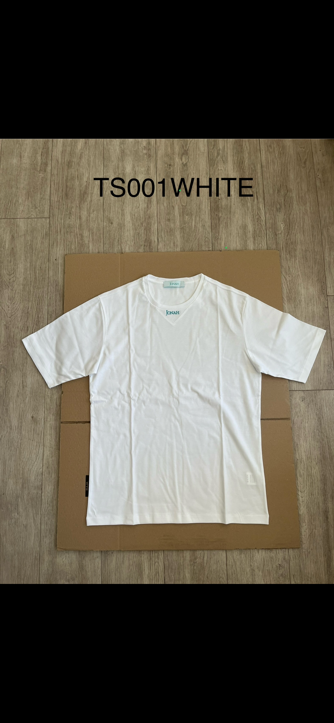 Essential Short Sleeve Embroidery T-shirt - White