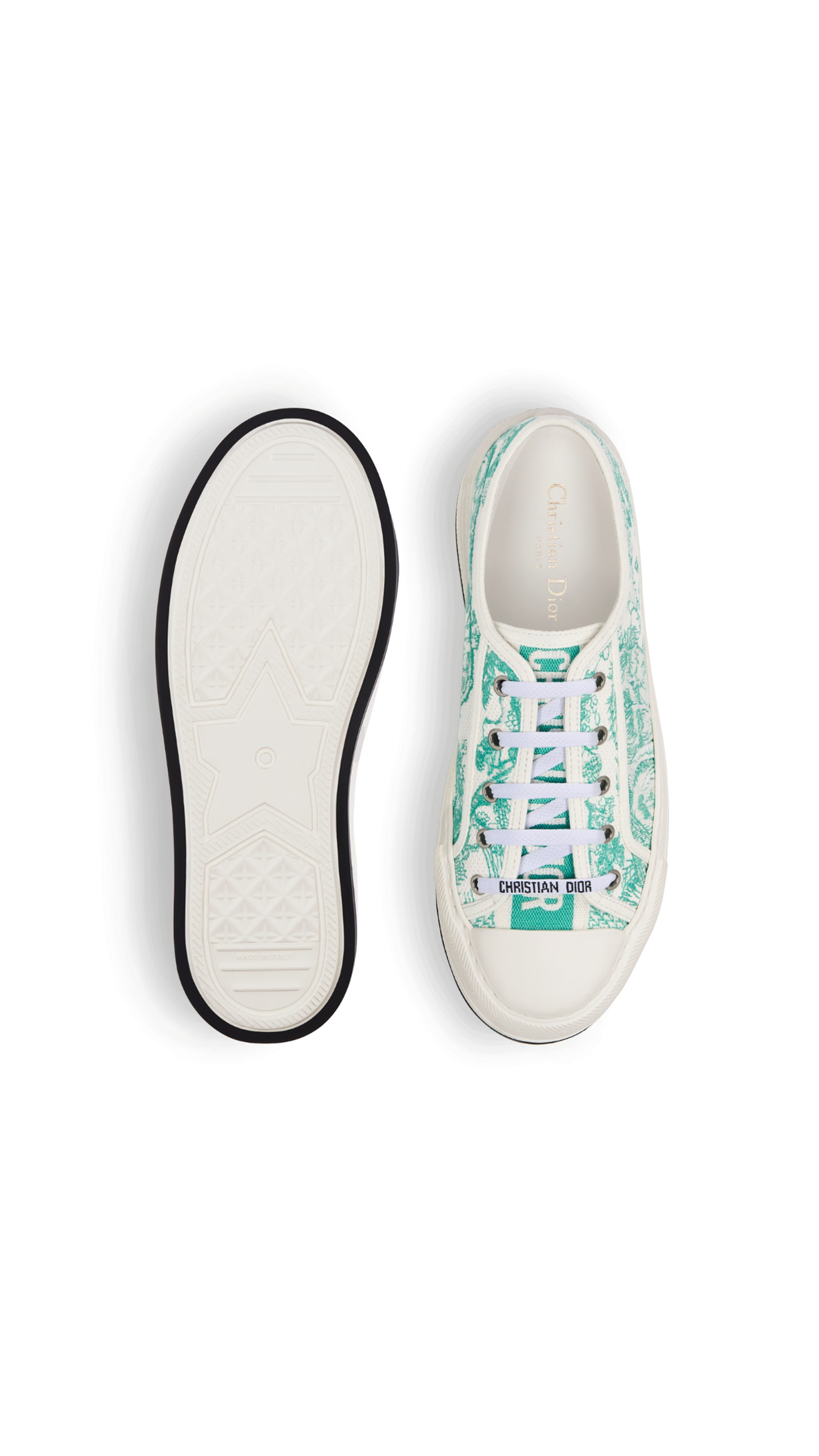 Dioriviera Walk'n'Dior Platform Sneaker - Aquamarine