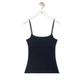 Anagram Strappy Top in Cotton - Ocean Blue