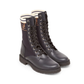 Rockoko Biker Boots - Black/Brown
