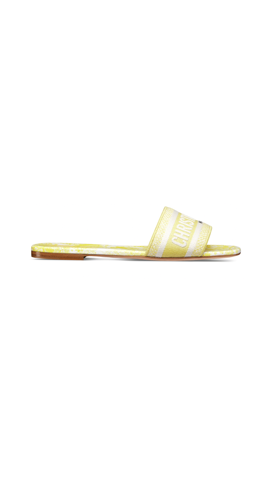 Dioriviera Dway Slide - Lemon