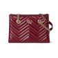 GG Marmont Small Tote Bag - Red Ancora