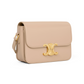Teen Triomphe Bag in Shiny Calfskin - Oat Beige