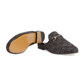 Denim Princetown Slipper - Black