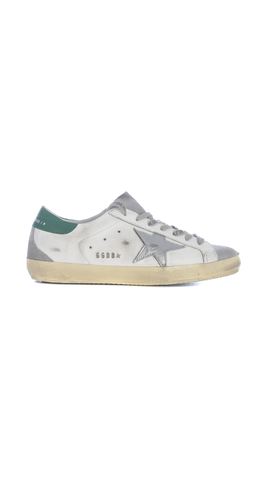 Super Star Sneakers - White/Silver/Green