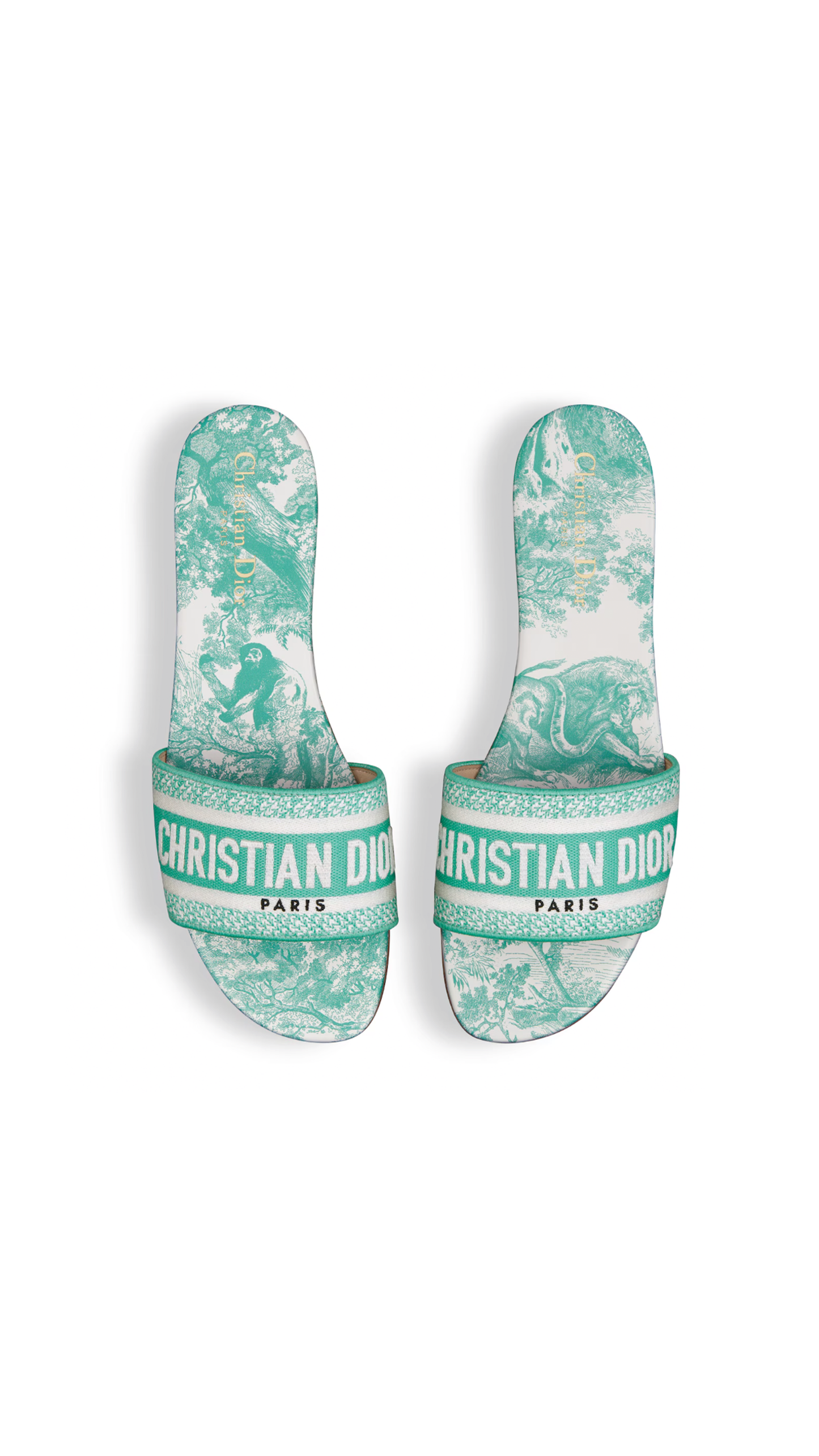 Dioriviera Dway Slide - Aquamarine