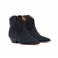 Dewina Suede Boots - Black