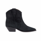 Dewina Suede Boots - Black