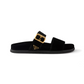 Velvet Slides - Black