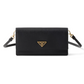Saffiano Leather Mini-bag - Black