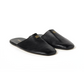 Leather Slippers - Black