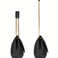 Calypso Large in Grained Lambskin - Black