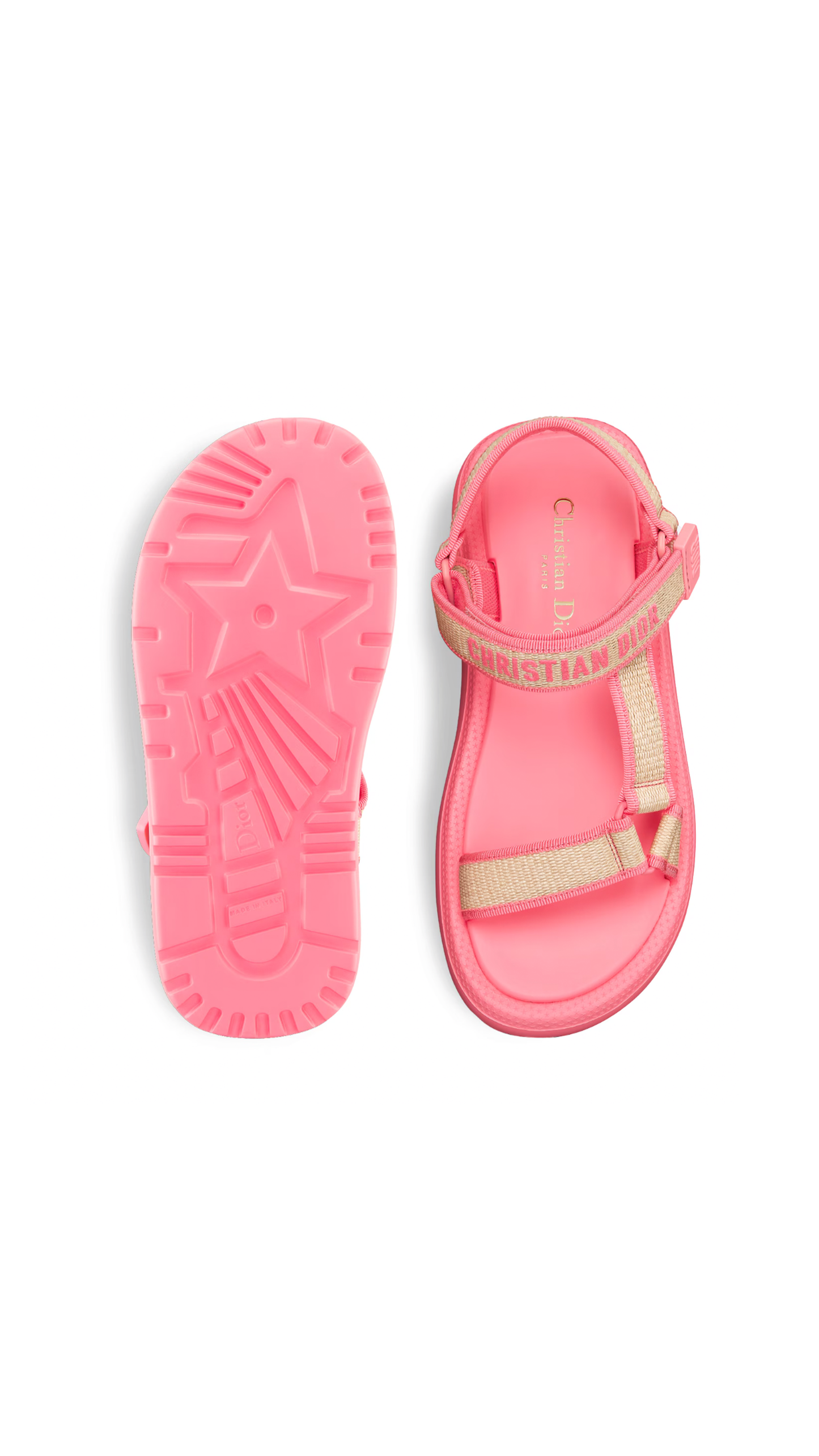 Dioriviera D-Wave Sandal - Candy Pink