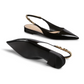 Gucci Signoria Ballet Flat - Black