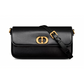 30 Montaigne Avenue East-West Double Carry Mini Bag - Black