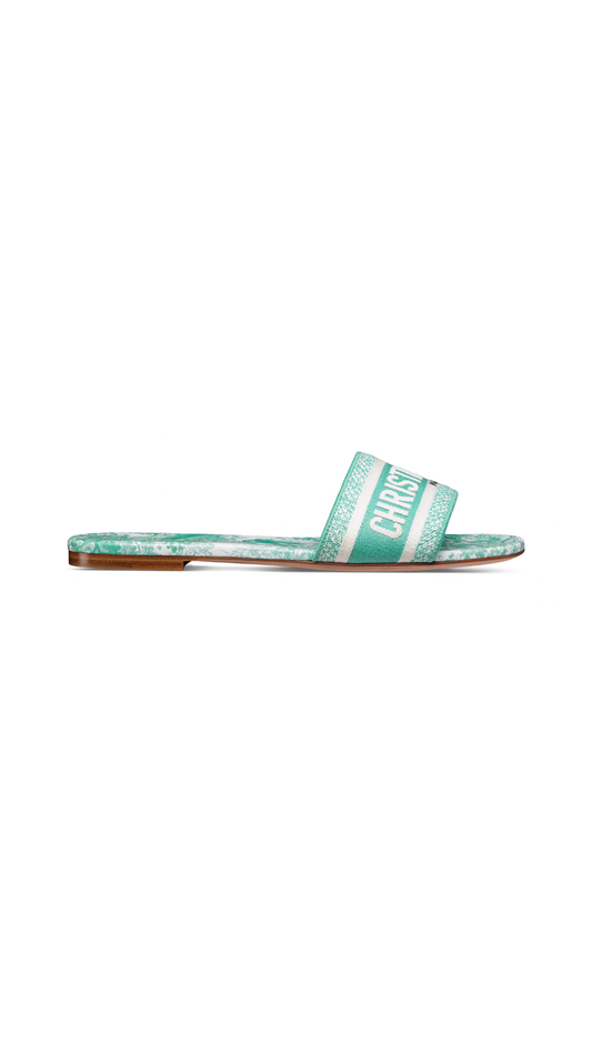 Dioriviera Dway Slide - Aquamarine