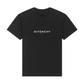 Reverse Oversized T-Shirt in Cotton - Black