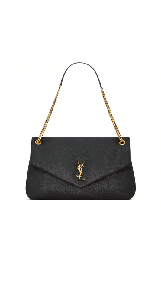 Calypso Large in Grained Lambskin - Black