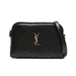 Gabby Zip Pouch in Quilted Lambskin - Black