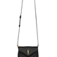 Loulou Toy Strap Bag in Matelassé "Y" Leather - Black