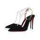Athina Suede Pump - Black