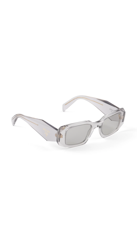 Prada Symbole Sunglasses - Transparent Light Grey