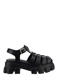 Monolith Rubber Sandals - Black