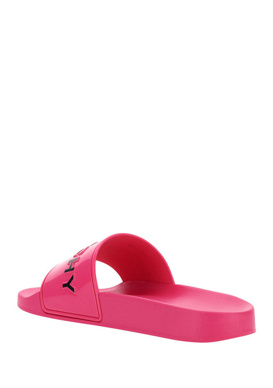 Flat Sandals - Neon Pink