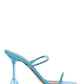 Gilda Crystal Sandals - Aqua Blue