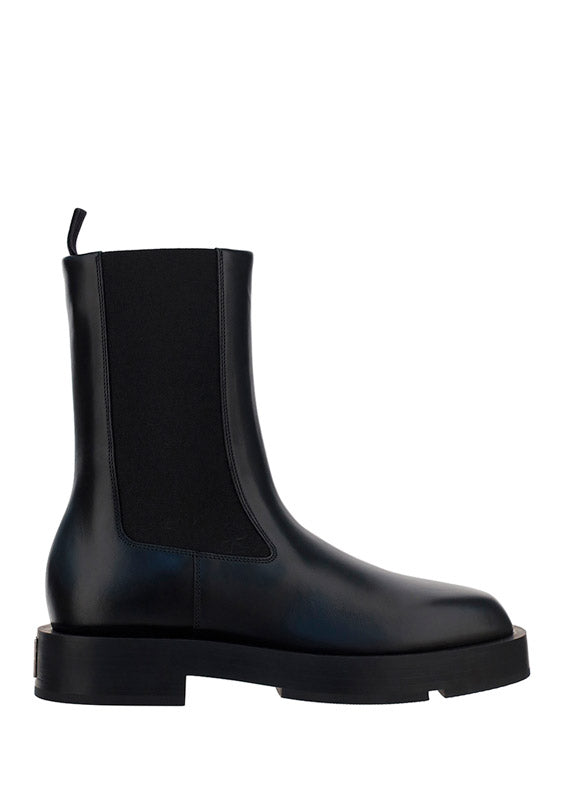 Leather Chelsea Boot - Black