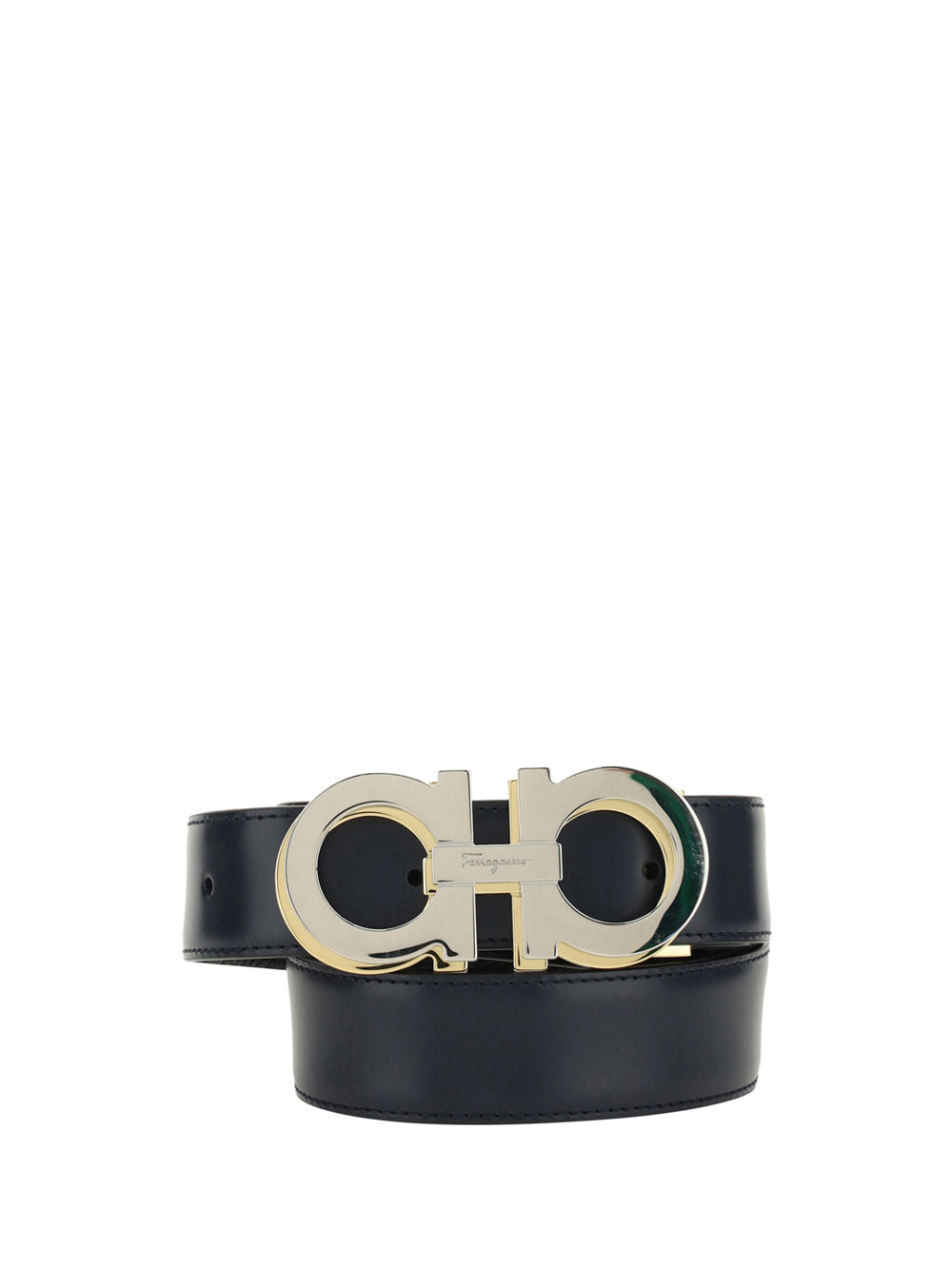 Reversible and Adjustable Belt - Black / Navy