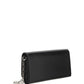 4g Wallet in Box Leather With Chain - Black.