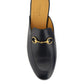 Princetown Leather Slipper - Black