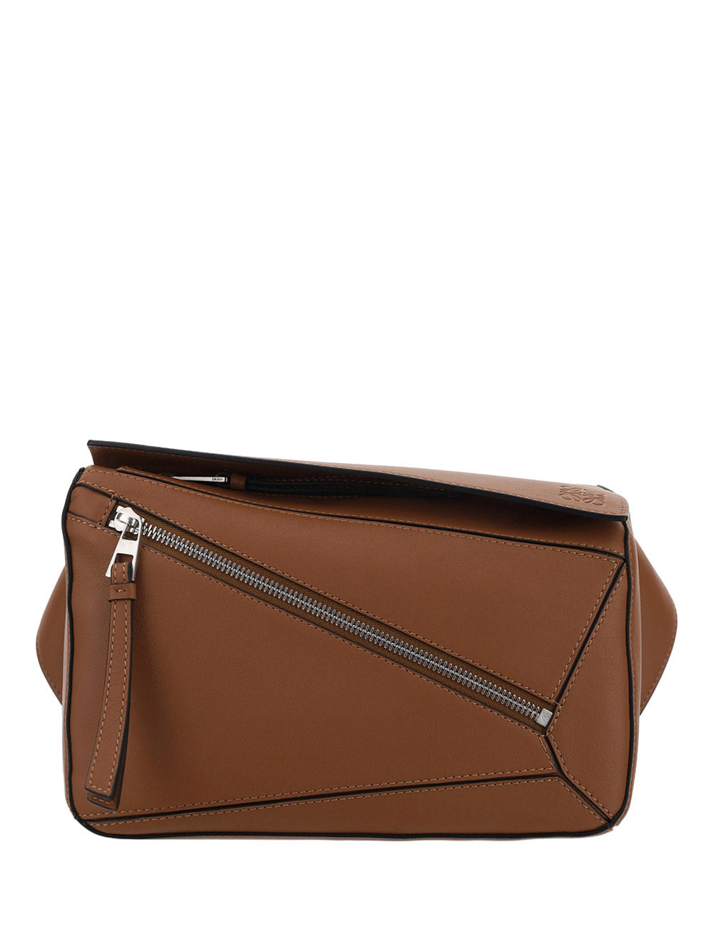 Small Puzzle Bumbag in Classic Calfskin - Tan